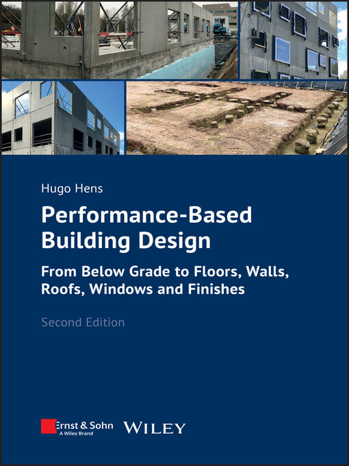 Title details for Performance-Based Building Design by Hugo S. L. Hens - Available